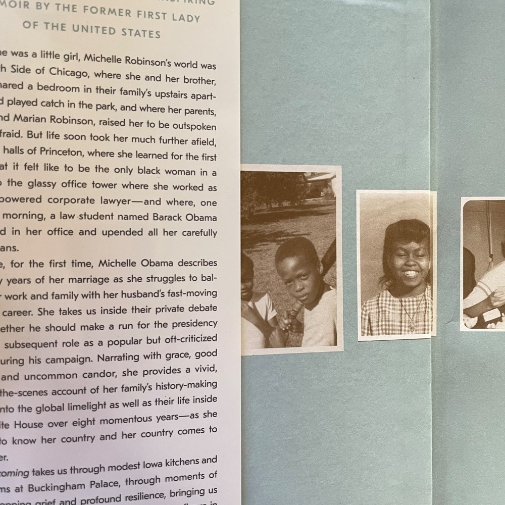 Becoming: Hardcover Book by Michelle Obama - Picture 3 of 7